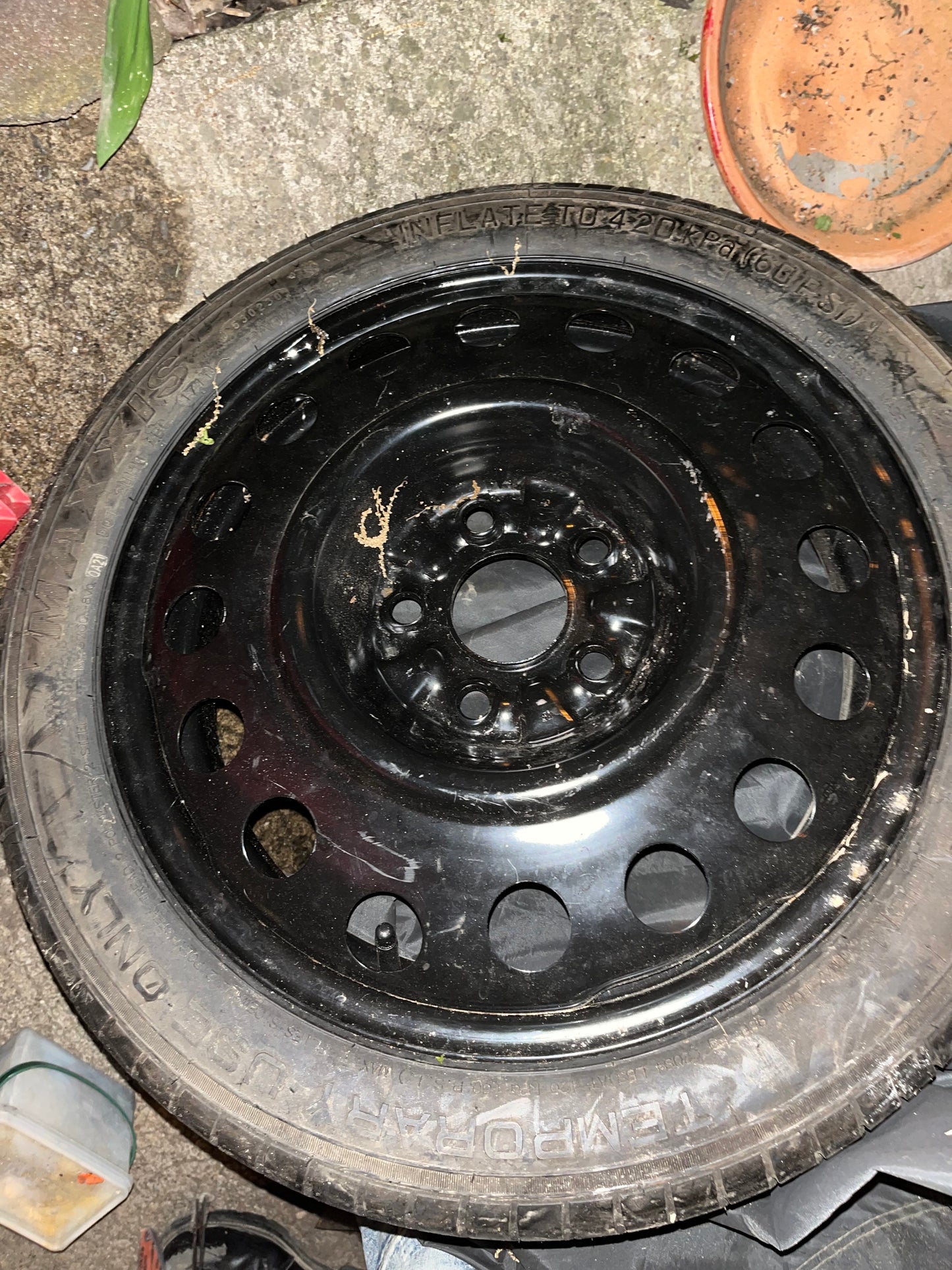 T145/70R17 Spare Tire w/ Rim Included VERY HARD To Find