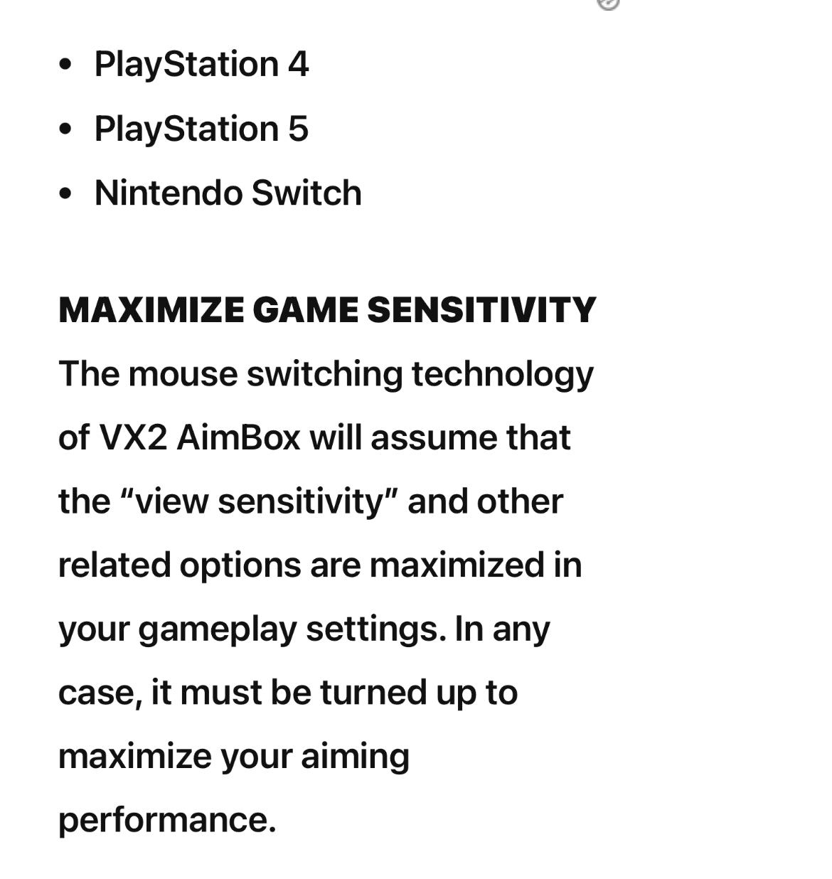 Brand-LeadJoy VX2 AimBox Game Console Mouse and Keyboard Converter Compatible with PS4,PS5,Xbox Series X/S, Xbox One, Nintendo Switch, MnK Adapter with 3.5mm Audio Function for Shooter Games
