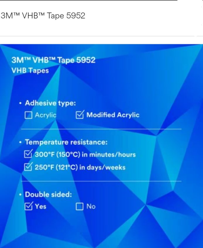 3M VHB Tape 5952 VHB Tape