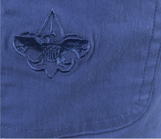 New Official Boys Of America Cub Scouts Uniform In Navy Blue Medium Shirt,Pants Reversible Shorts w/ 54" Official BSA Wolf Pack Logo Cut-To-Fit Belt