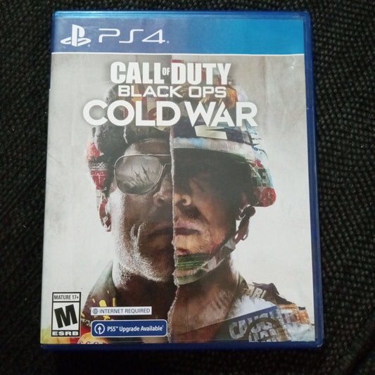 PS4-CALL of DUTY BLACK OPS-COLD WAR