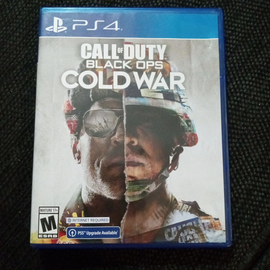 PS4-CALL of DUTY BLACK OPS-COLD WAR