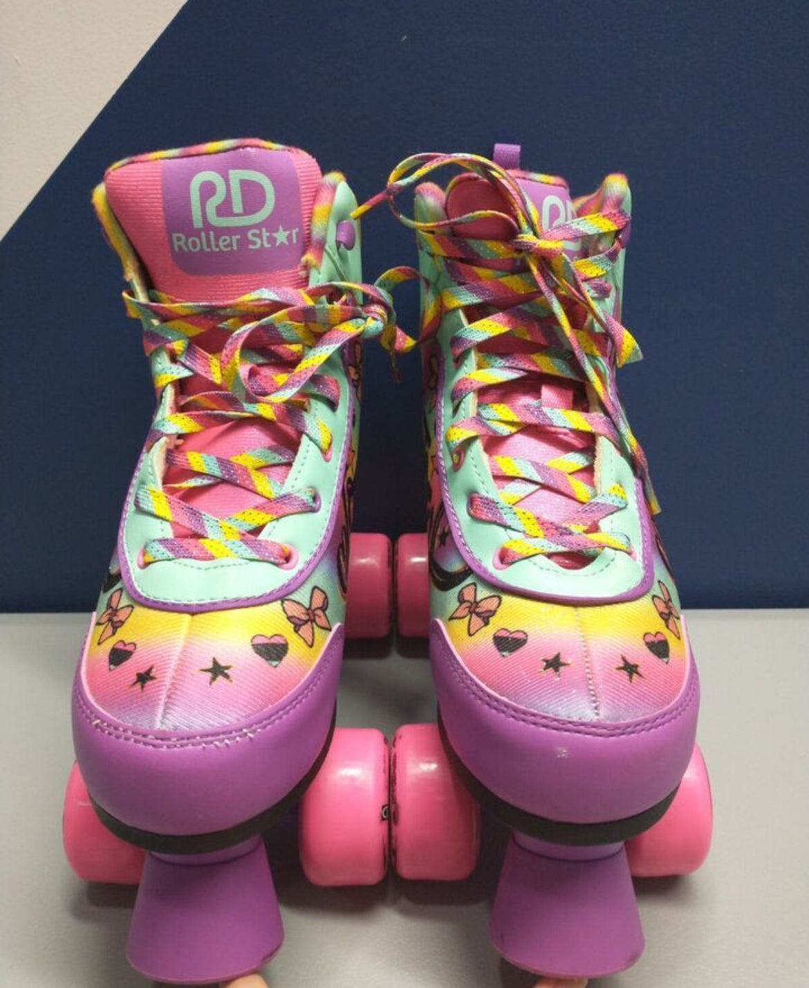 Roller Derby JoJo Siwa Adjustable Quad Star Roller Skates
