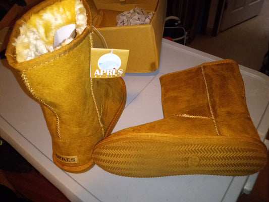 APRES Brown/Tan Boots BrandNew Size 9US
