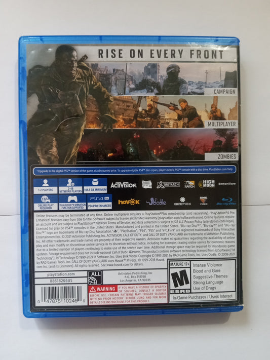 CALL OF DUTY VANGUARD