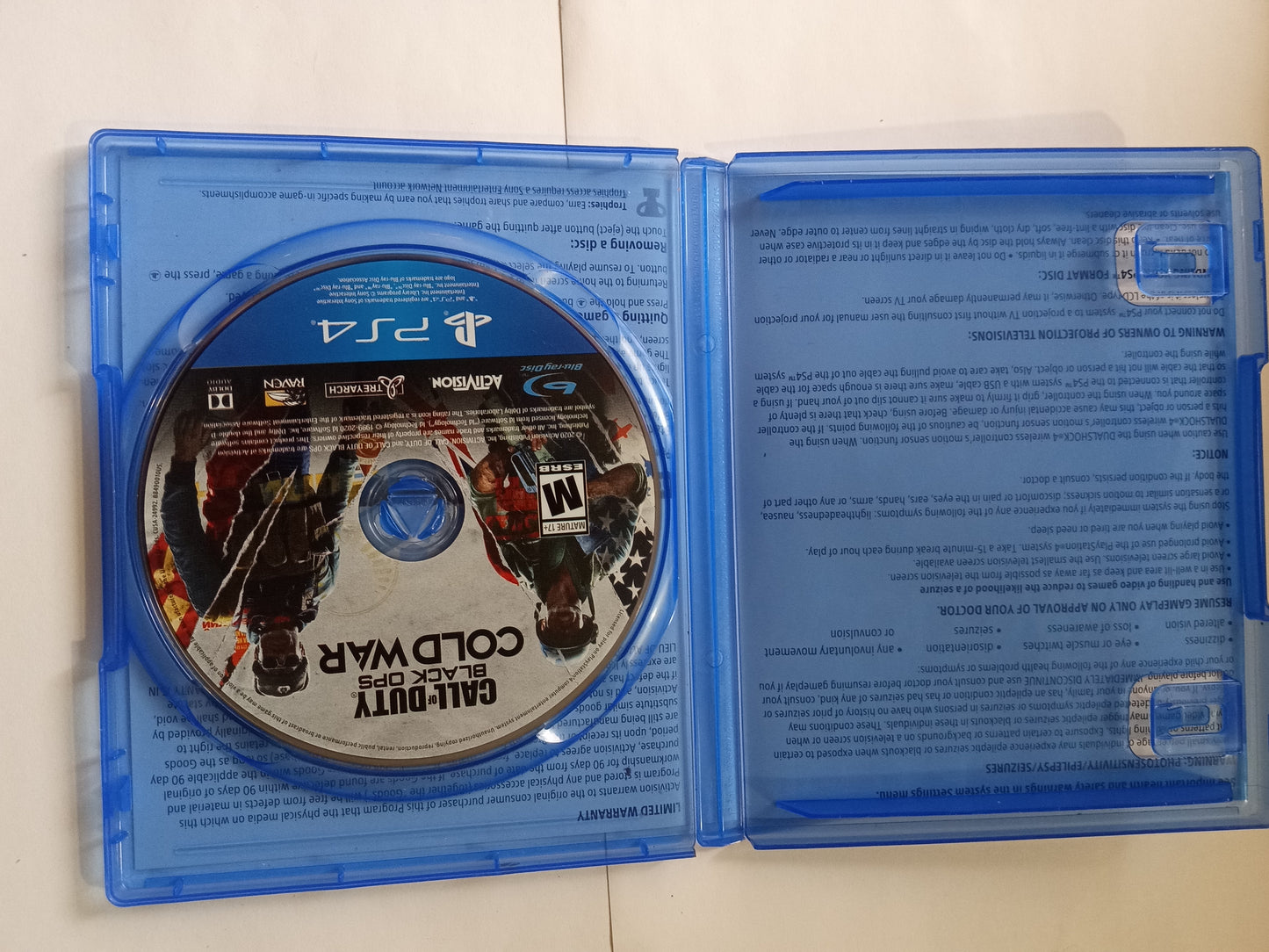 PS4-CALL of DUTY BLACK OPS-COLD WAR